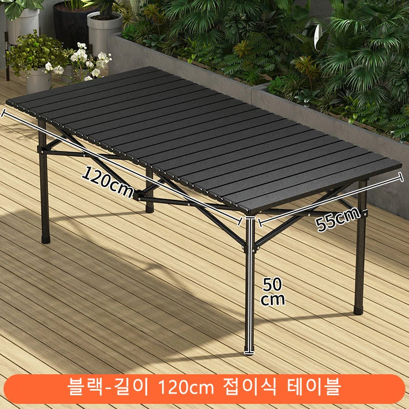 Camping Folding Table Folding Chair Easy to Install Lightweight and Stable Camping Table Folding Outdoor Table and Chair